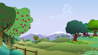 Background Scenery Hillside Farm By Timeimpact