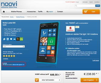 Both Of The Handsets Are Now Available For Order At Nokia Germany S