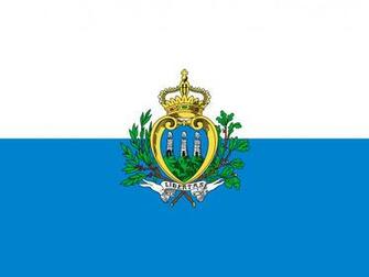 San Marino Flag Wallpaper Background
