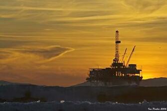 Oil Rig Wallpaper