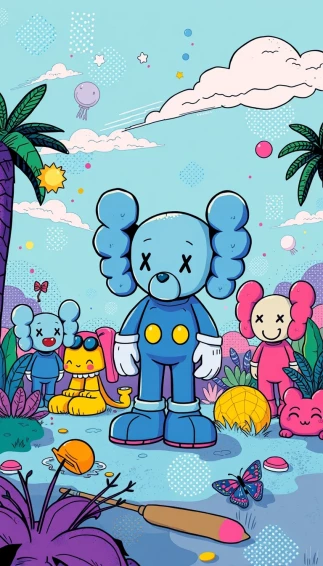 Best Kaws Wallpaper
