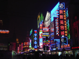 Neon City Aesthetic Wallpaper On