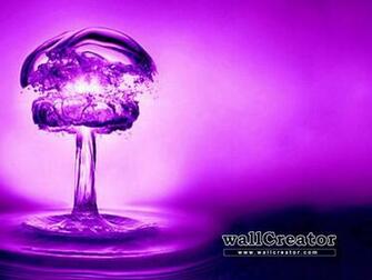 Purple Water Wallpaper