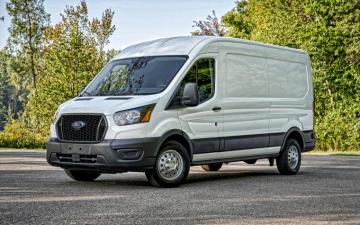 Wallpaper Ford Transit 4k Front Exterior