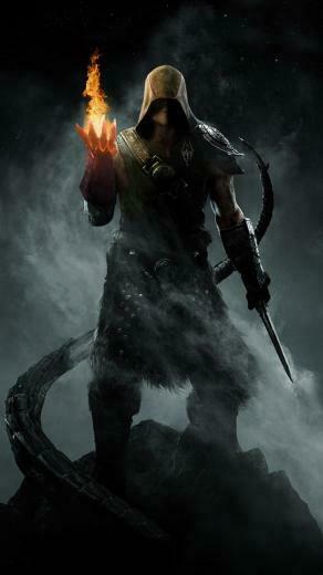 Skyrim Mage Wallpaper iPhone