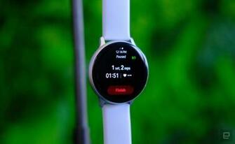 Galaxy Watch Active Hands On Samsung S Balancing Act Engadget