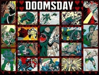 Doomsday The Death Of Superman Skybox Card Wp By Superman8193 On