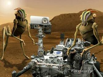 Desktop Mars Exploration Curiosity Wallpaper