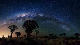 Outer Space Stars Galaxies Nasa Milky Way Wallpaper