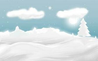 Winter Illustration Wallpaper Stock