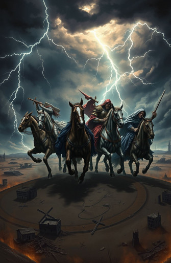 Four Horsemen Of The Apocalypse Wallpaper