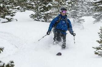Backcountry Skiing Photography Ski And Hut