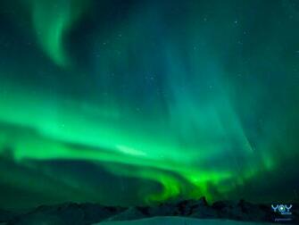 HD Wallpaper Green Aurora