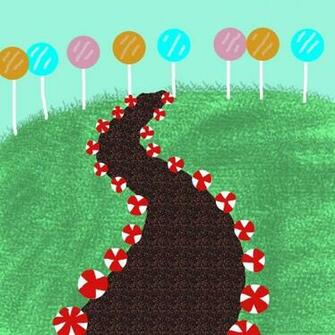 Candy Land Background By Floralfantasy