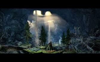 Caves The Elder Scrolls V Skyrim Wallpaper