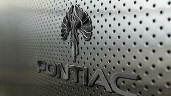 Pontiac Fiero Metal Points Holes Silver Background By Beman36 On