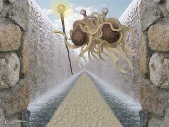 Flying Spaghetti Monster Wallpaper
