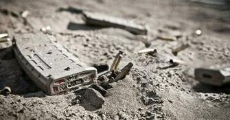Military Magpul Over Sand Wallpaper HD Desktop And