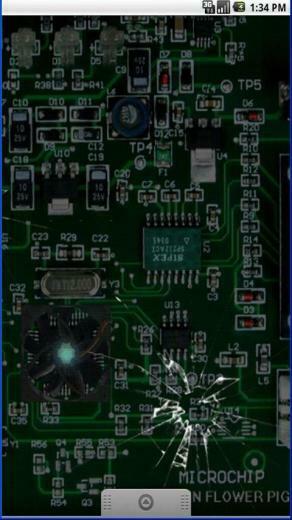 Screen Long Touch Wallpaper Live Acircuit Board