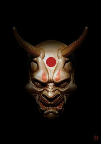 Oni Mask Wallpaper