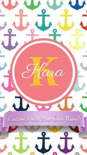 Shopper Designer Monogram Custom Wallpaper Background Lifestyle