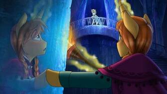 My Little Frozen Movie Wallpaper By Namygaga