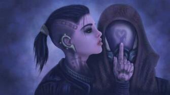 Video Games Jack Fantasy Art Digital Mass Effect Quarian