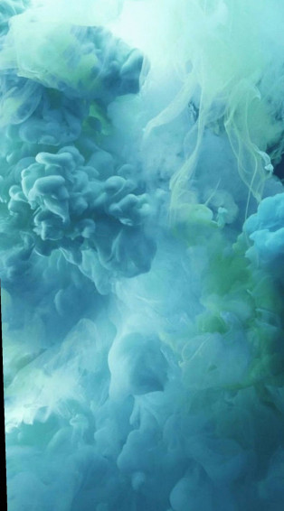 Ios Blue Smoke Wallpaper