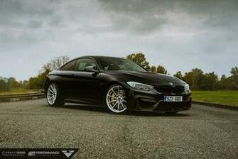 Bmw M4 Coupe Vorsteiner Wheels Cars Black Wallpaper
