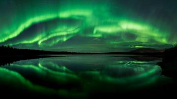 Aurora Northland Nature Wallpaper Kde Store