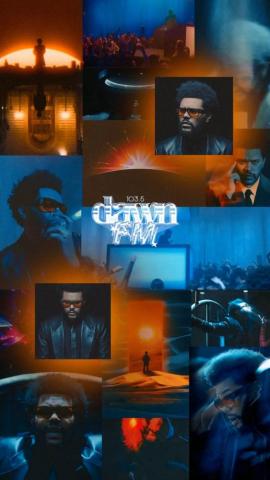 The Weeknd Dawn Fm In Wallpaper iPhone
