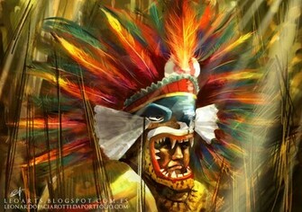 Cuatepoztli Aztec Warrior For Guerra De Mitos By Le0arts On