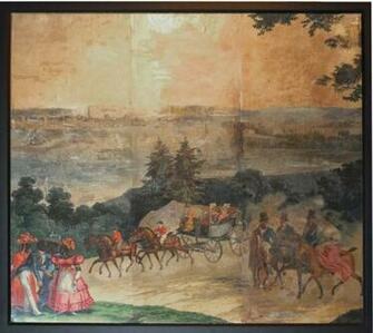 Eye For Design Decorating With Zuber Scenic Wallpaper