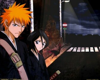 Ichigo And Rukia Bleach Desktop Mobile Wallpaper Wallippo