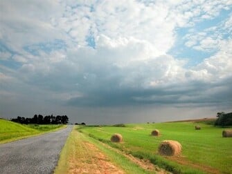 Kansas Road Wallpaper United States Of America