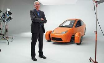 Paul Elio With The Motors Wheeled Prototype