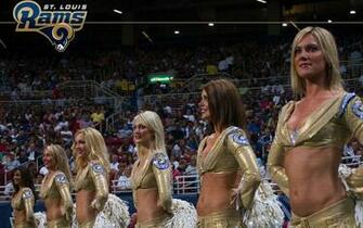 St Louis Rams Nfl Cheerleaders Wallpaper