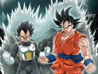 Goku And Vegeta Dbz Fukkatsu No F By Sano Br