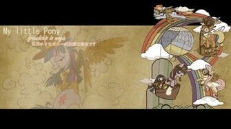My Little Pony Fim Steampunk Wallpaper By Cloud1414