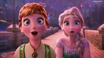 Frozen Fever Movie Wallpaper Kristoff Elsa Anna Olaf Showdesk