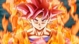 Dragon Ball Super Saiyan God Wallpaper High Quality Resolution