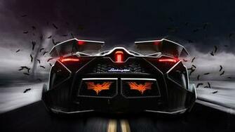 Wallpaper Lamborghini Egoista Luxury Cars Back