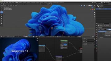 Create Windows Wallpaper In Blender 3dart