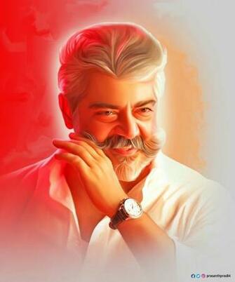 Viswasam Thala Ajith Digitalart