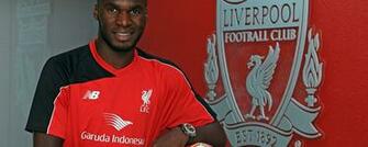 Christian Benteke Liverpool Football