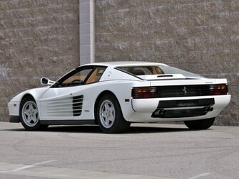 Ferrari Testarossa Supercar D Wallpaper
