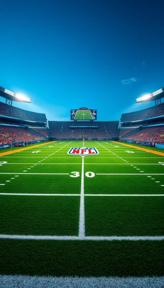 Nfl Football Field Wallpaper