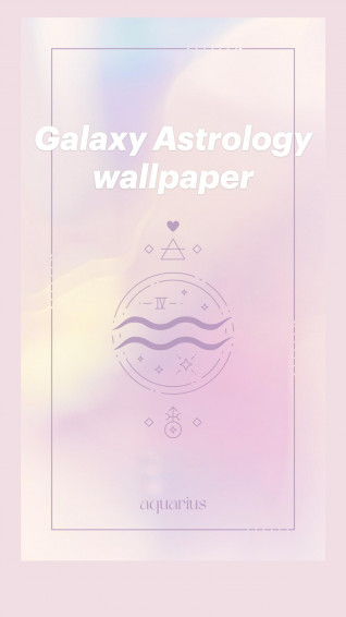 Peach Theme Aesthetic Astrology Wallpaper For Phone iPhone And Android