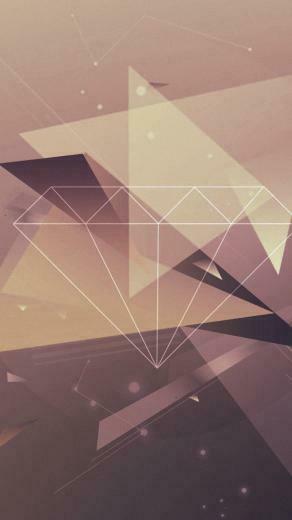 Blackberry Diamond Shape Wallpaper For Work Account