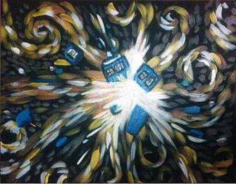 Reproduction Exploding Tardis By Megx